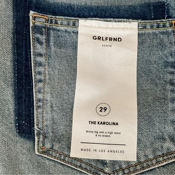 GRLFRND Karolina Whole Lotta Love Jeans 29 New